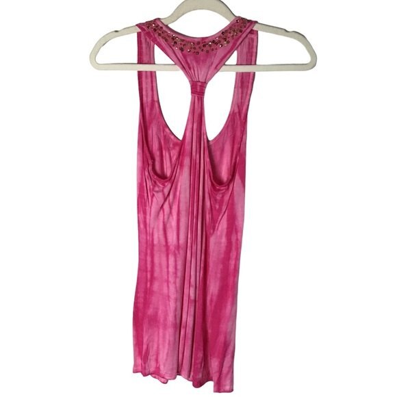 Inc Beach Pink Tie Dye Tank Top - Picture 2 of 5